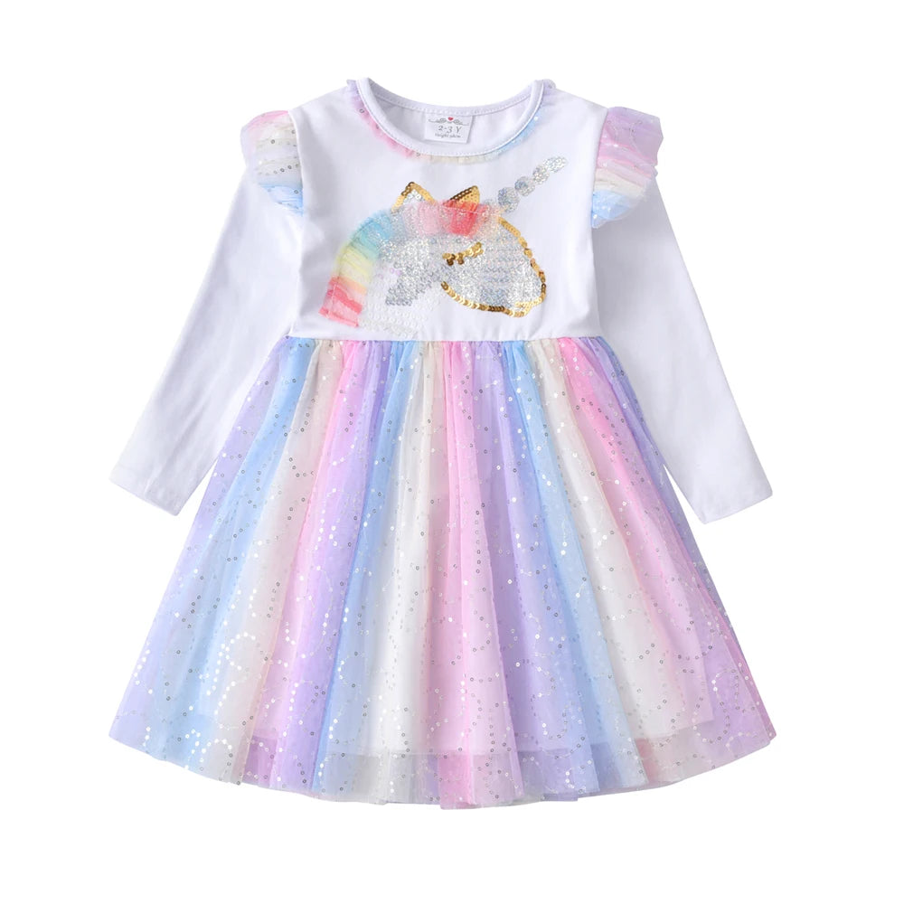 Unicorn Party Princess Dress