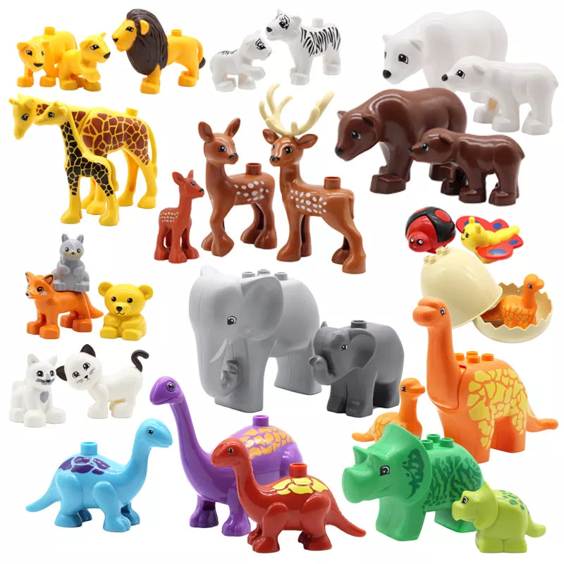 Zoo Animals Series Building Blocks  Set