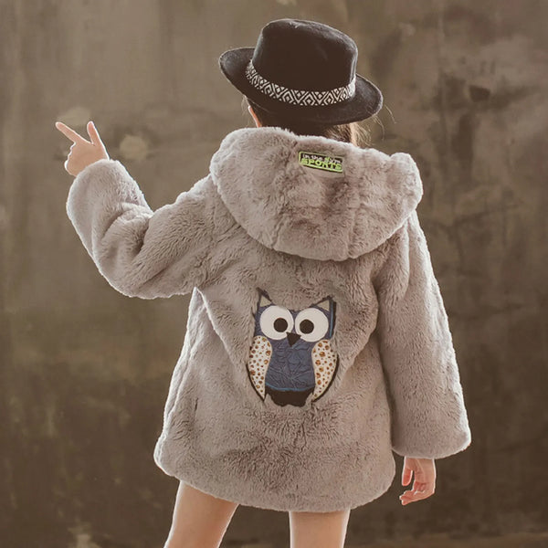 Girls Fur Coat