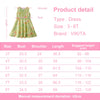 Mermaid Pattern Sleeveless Dress