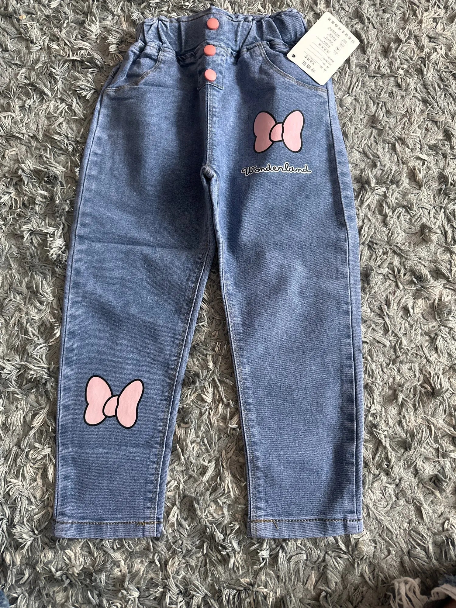 Cartoon Casual Denim Jeans