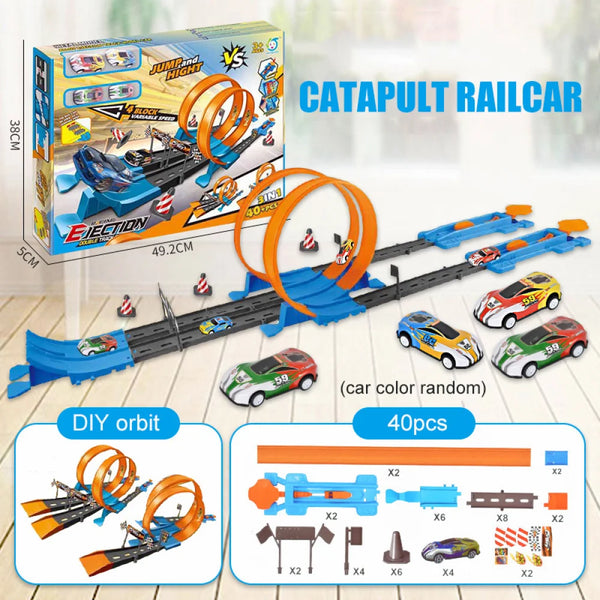 Railway Racing Track Play Set