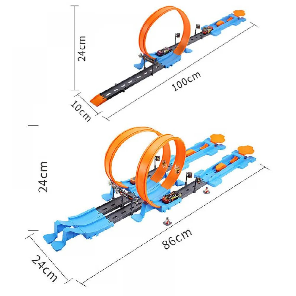 Railway Racing Track Play Set