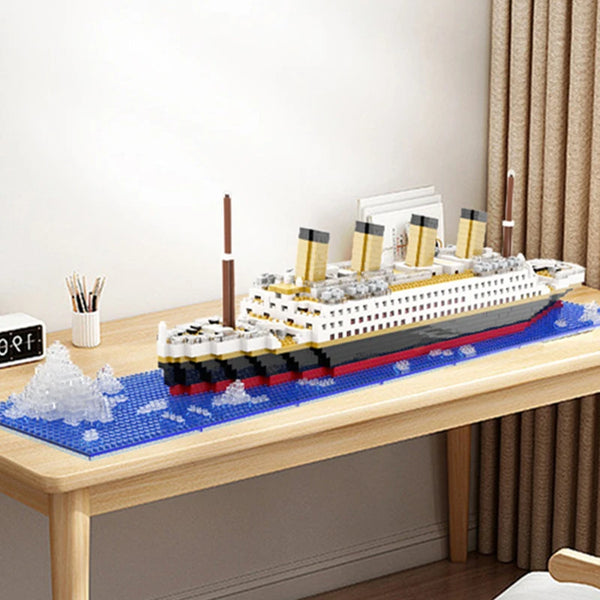 Titanic Model Building Blocks Bricks Toy