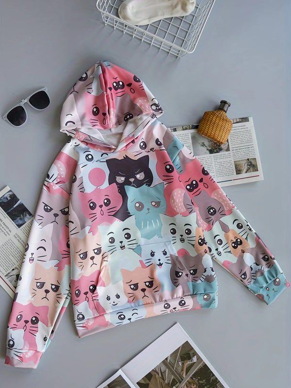 Comfy Casual Cartoon Hoodie