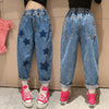 Star Print Jeans