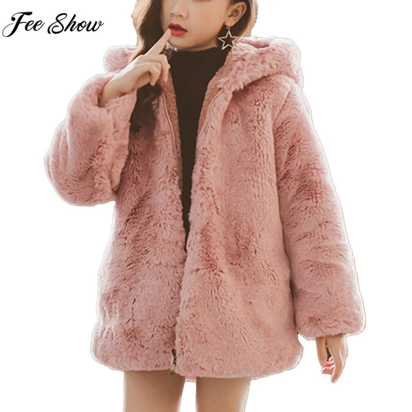 Girls Fur Coat
